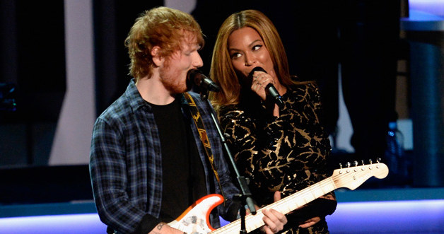 Ed Sheeran zdradził tajemnicę Beyonce /Kevork Djansezian /Getty Images