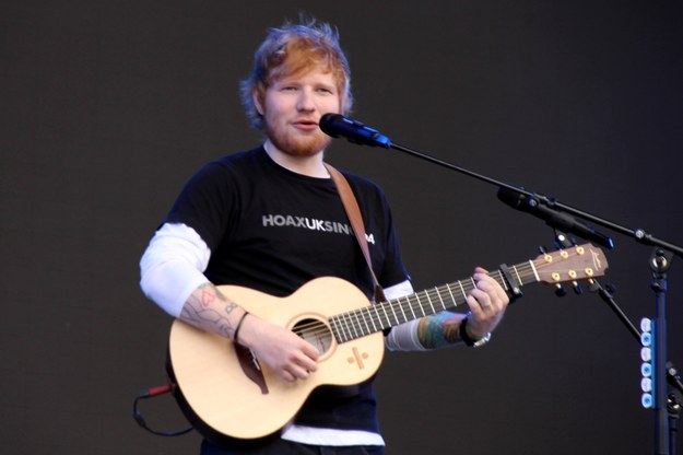 Ed Sheeran / 	Mark Cavill /PAP/Photoshot