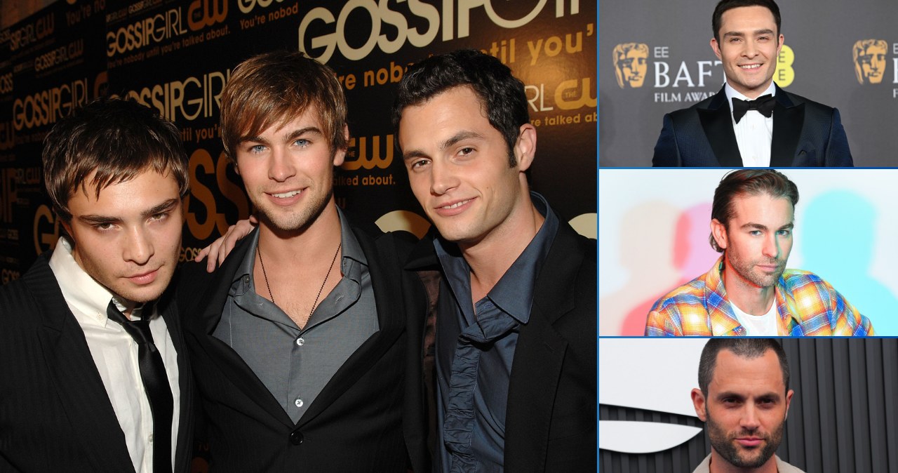 Ed Westwick (Chuck Bass), Chace Crawford (Nate Archibald), Penn Badgley (Dan Humphrey) /Getty Images/Getty Images