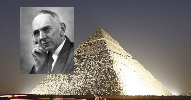 Edgar Caysey (1877-1945) czyli słynny "śpiący prorok" powtarzał do końca życia, że ludzkość kiedyś znajdzie ukryte komnaty w kompleksie Giza w Egipcie /archiwum prywatne