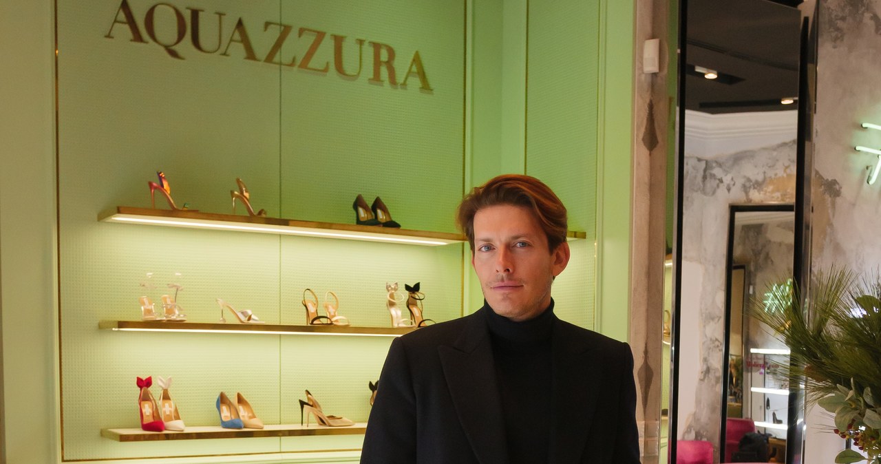 Edgardo Osorio, założyciel światowej sławy marki obuwia Aquazzura /Źródło: Aquazzura /