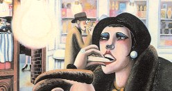 Edward Burra, The Snack Bar, 1930 r. /Encyklopedia Internautica