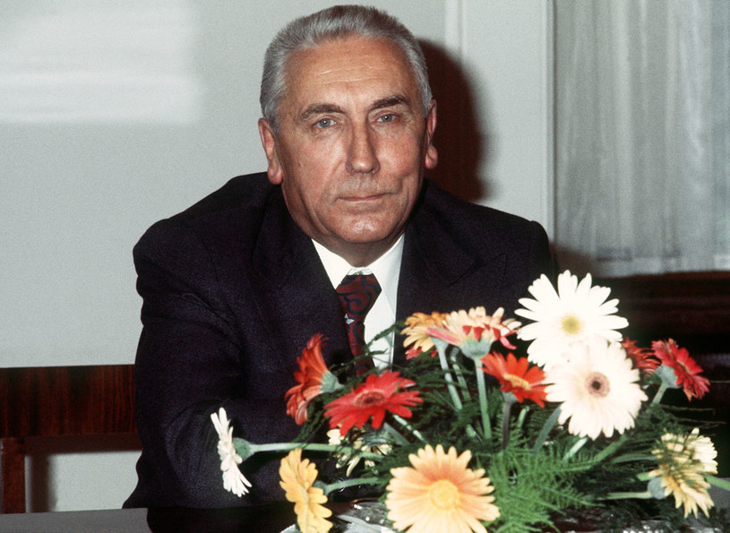 Edward Gierek. Zdjęcie z 1977 roku /AFP