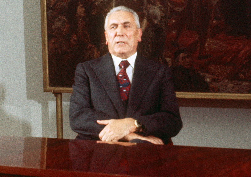 Edward Gierek. Zdjęcie z 1977 roku /AFP