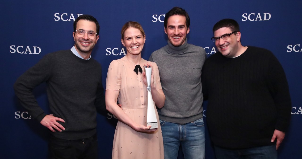 Edward Kitsis, Jennifer Morrison, Colin O'Donoghue, Adam Horowitz /Astrid Stawiarz/Stringer /Getty Images