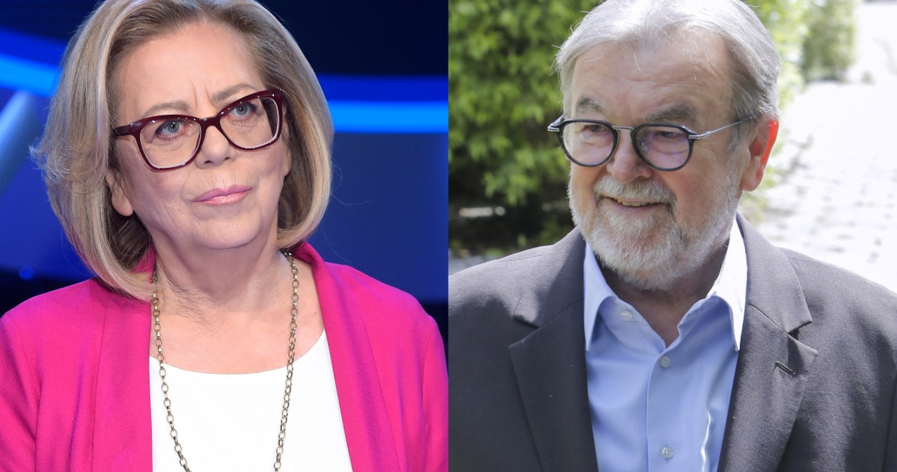Edward Miszczak, Elżbieta Zapendowska /AKPA /AKPA