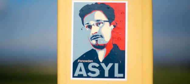 Edward Snowden został rzecznikiem studentów z Glasgow /PAP/DPA/Julian Stratenschulte /PAP