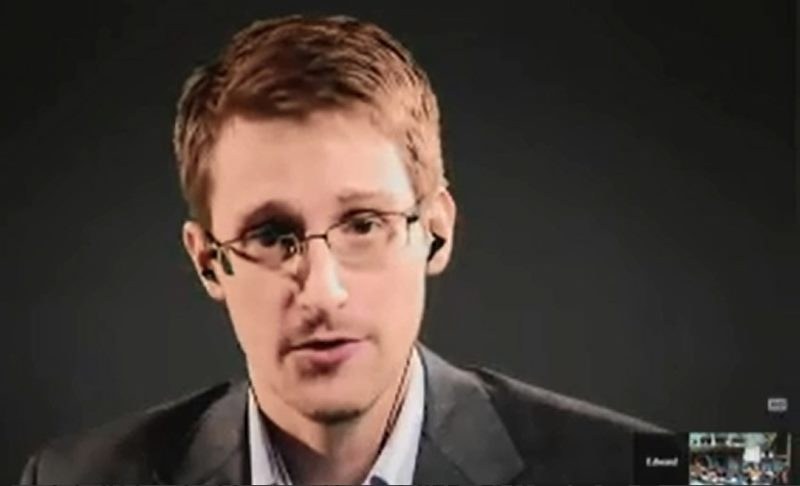 Edward Snowden /COUNCIL OF EUROPE / HANDOUT    /PAP/EPA