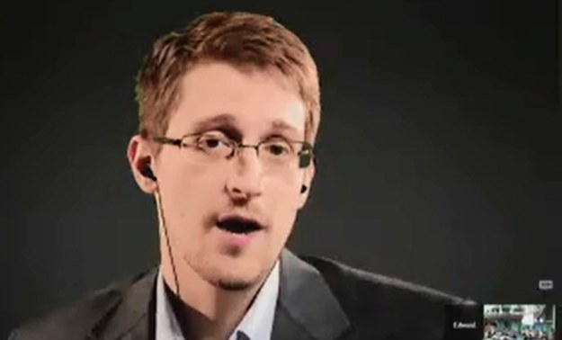 Edward Snowden /COUNCIL OF EUROPE / HANDOUT    /PAP/EPA