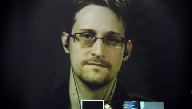 Edward Snowden /PANTELIS SAITAS /PAP/EPA