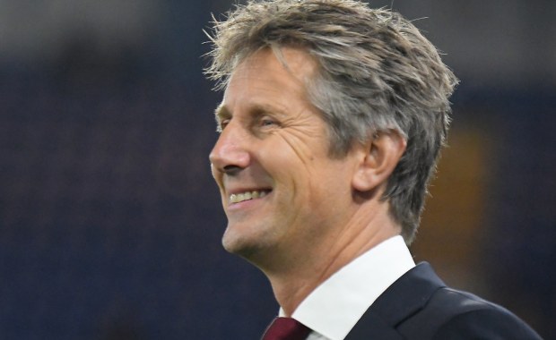 Edwin van der Sar po wylewie przekazał dobre wieści ze szpitala