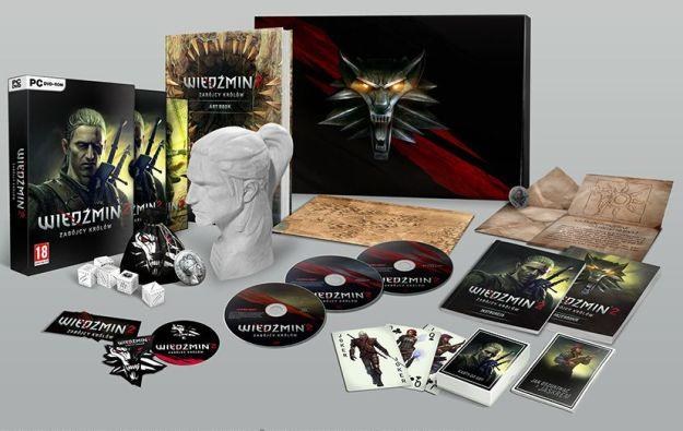Edycja Kolekcjonerska gry Wiedźmin 2: Zabójcy Królów i jej zawartość /Informacja prasowa
