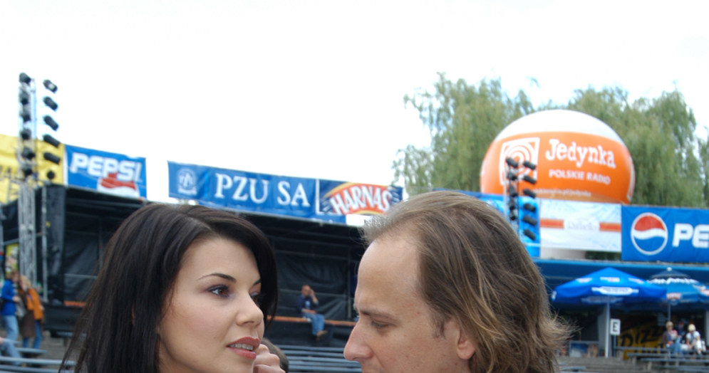 Edyta Górniak, Dariusz Krupa /Zawada /AKPA