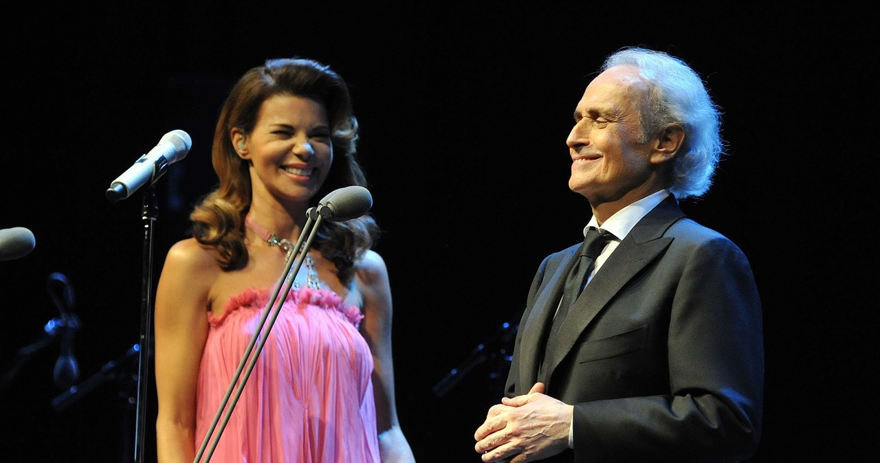 Edyta Górniak i Jose Carreras /- /East News