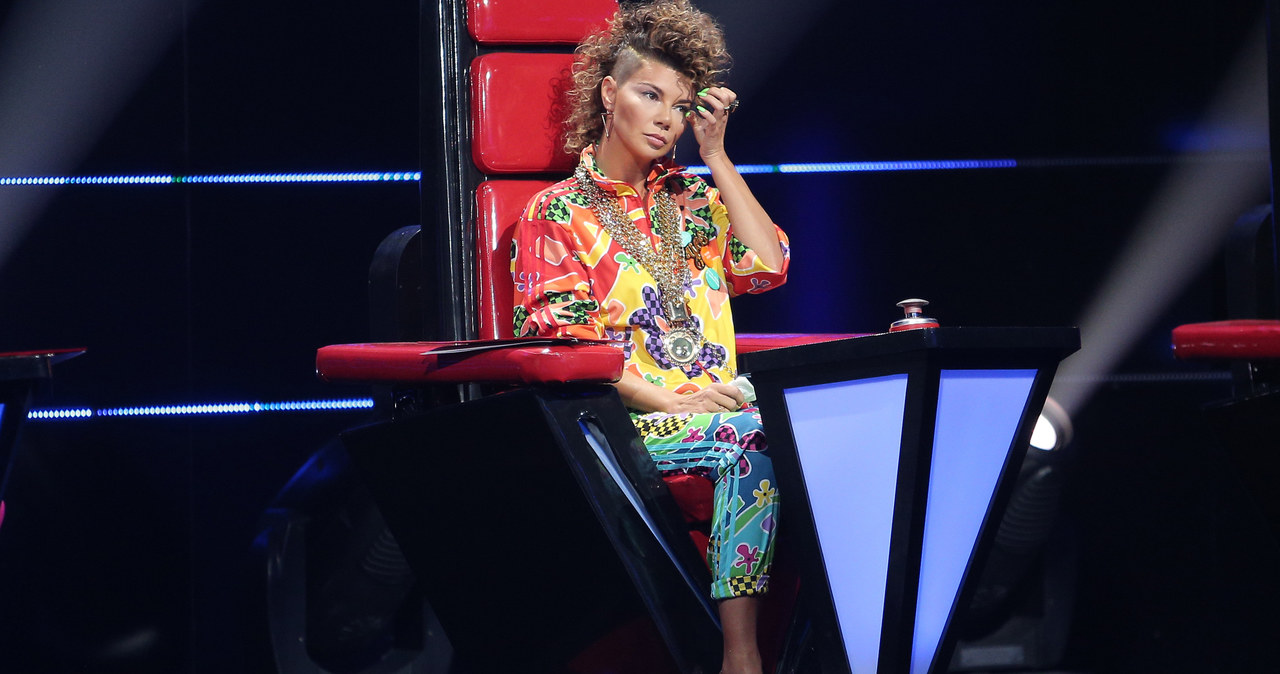 Edyta Górniak jako jurorka w programie "The Voice of Poland" /Paweł Wrzecion /MWMedia