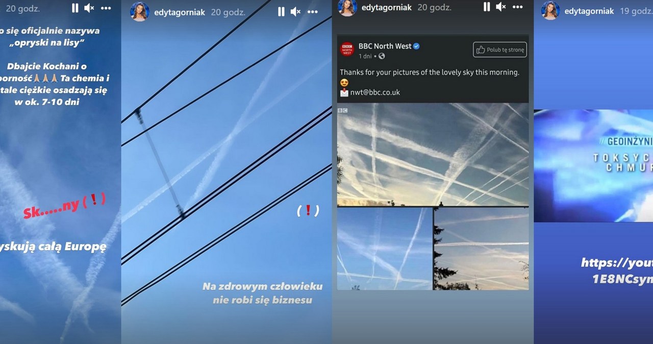 Edyta Górniak ostrzega przed "zagrożeniem" /Screeny z instastory z profilu www.instagram.com/edytagorniak /Instagram