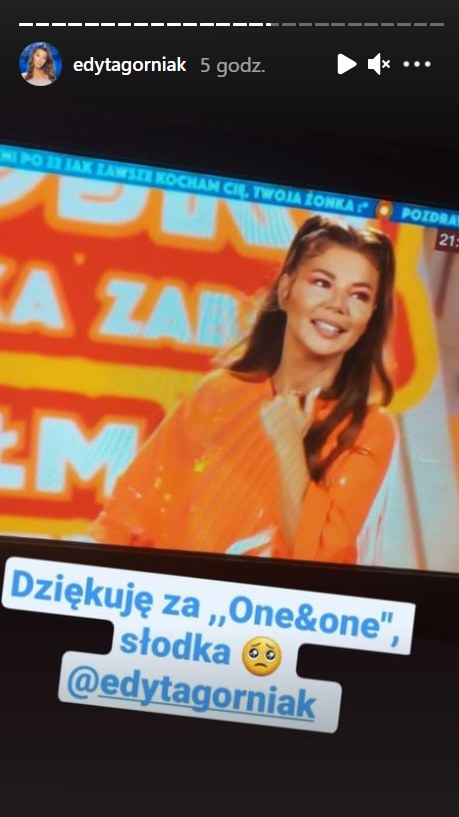 Edyta Górniak podczas koncertu TVP w Chełmie   /https://www.instagram.com/edytagorniak/ /Instagram