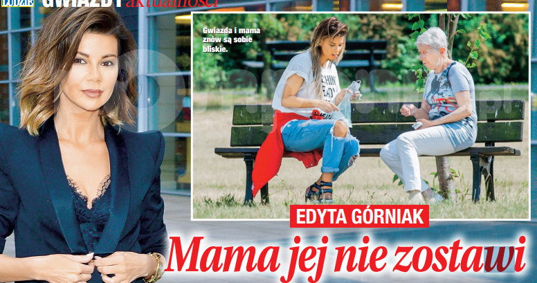 Edyta Górniak z mamą /Świat & Ludzie