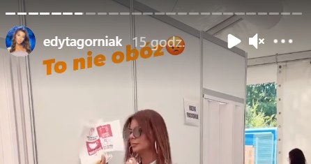 Edyta Górniak zerwała nakaz noszenia maseczek. Wideo trafiło do sieci   /https://www.instagram.com/edytagorniak/ /Instagram