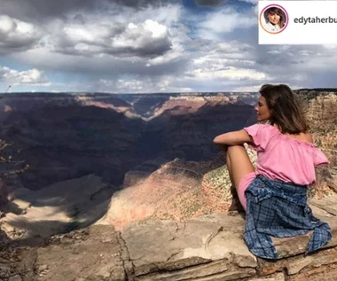 Edyta Herbuś w tajemniczej podróży po USA