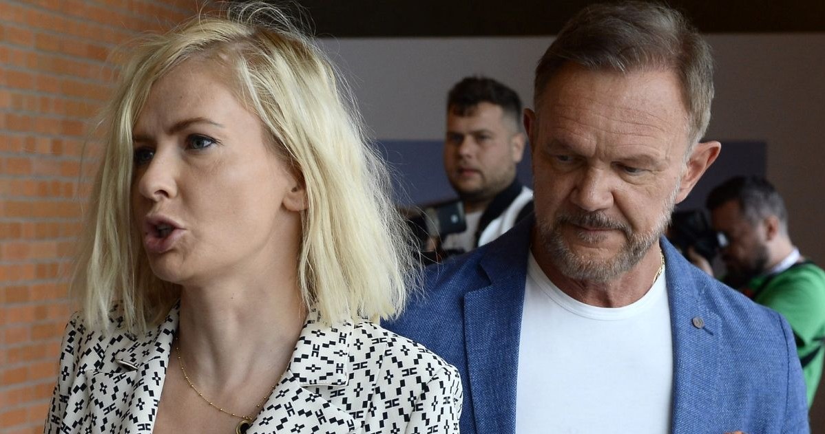 Edyta Pazura postawiła warunek. Cezary Pazura zaakceptował go 14 lat temu /Radosław NAWROCKI / FORUM /Agencja FORUM