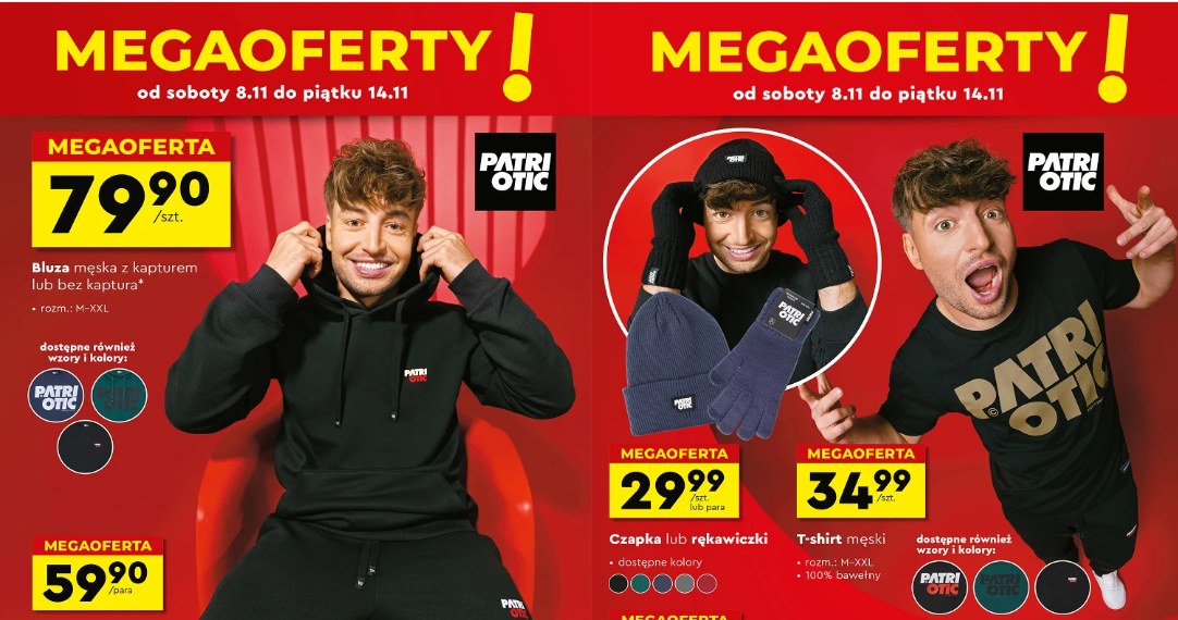 Edzio prezentuje Patriotic w Biedronce! /Biedronka /INTERIA.PL