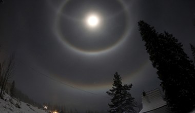 Efekt "halo", czyli niezwykłe zjawisko nad tatrzańskim niebem