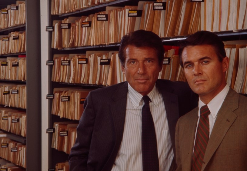 Efrem Zimbalist Jr i William Reynolds w serialu "The F.B.I" /Disney General Entertainment Content via Getty Images /Getty Images