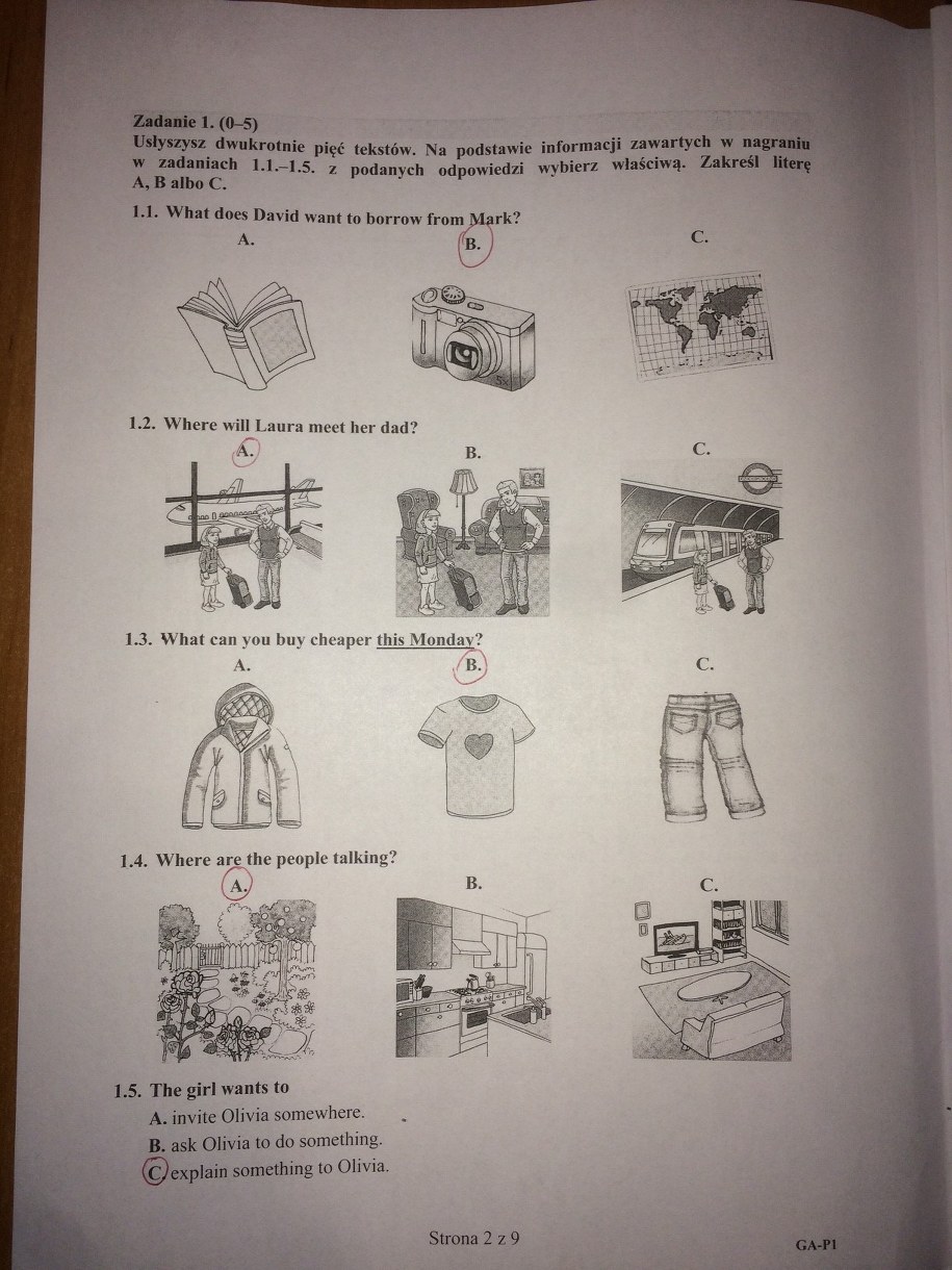 Egzamin gimnazjalny 2016. Język angielski - odpowiedzi /RMF FM