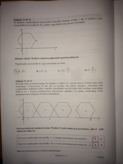 Egzamin gimnazjalny 2016. Matematyka - propozycje odpowiedzi /RMF FM