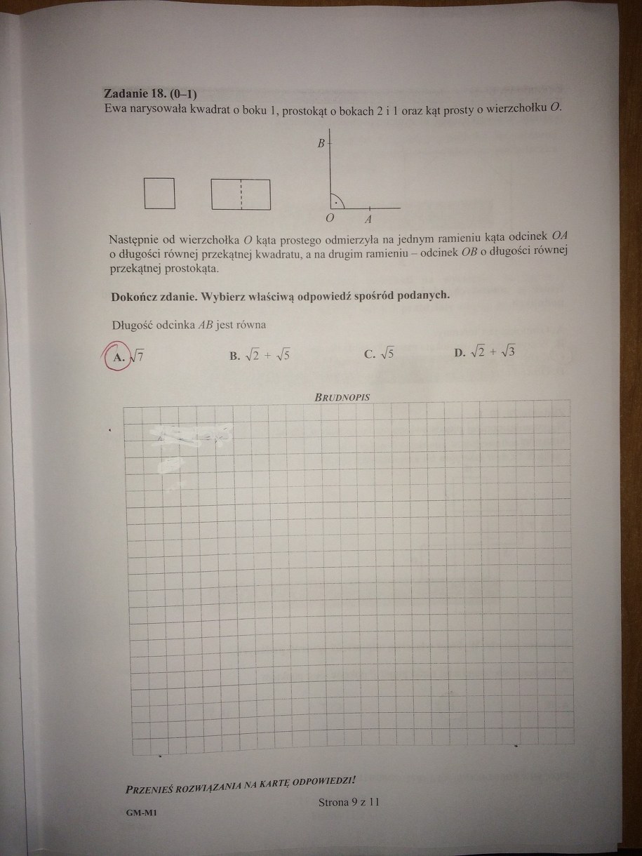 Egzamin gimnazjalny 2016. Matematyka - propozycje odpowiedzi /RMF FM