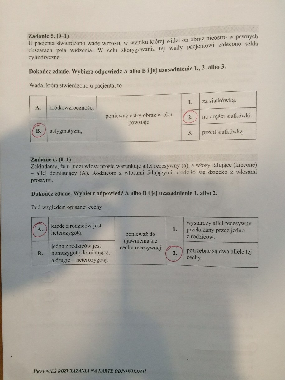 Egzamin gimnazjalny 2016. Propozycja odpowiedzi /RMF FM