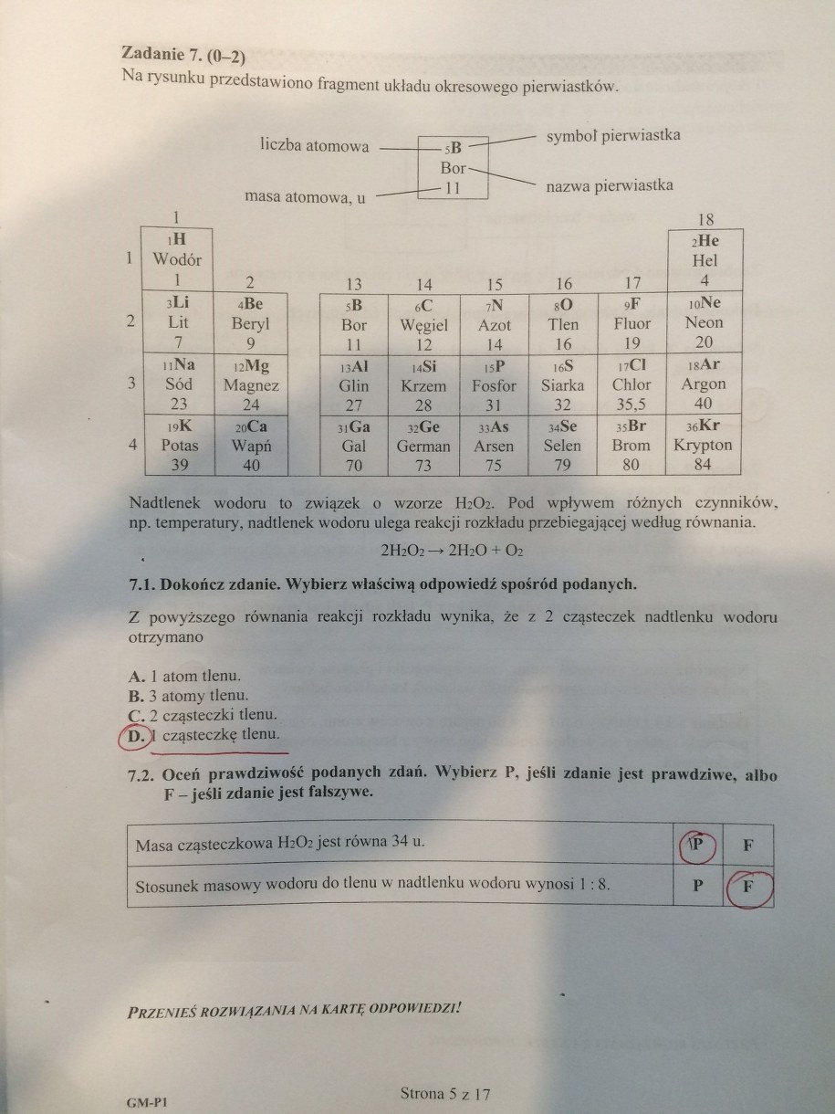 Egzamin gimnazjalny 2016. Propozycja odpowiedzi /RMF FM