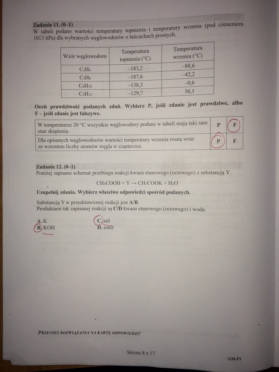 Egzamin gimnazjalny 2016. Propozycja odpowiedzi /RMF FM
