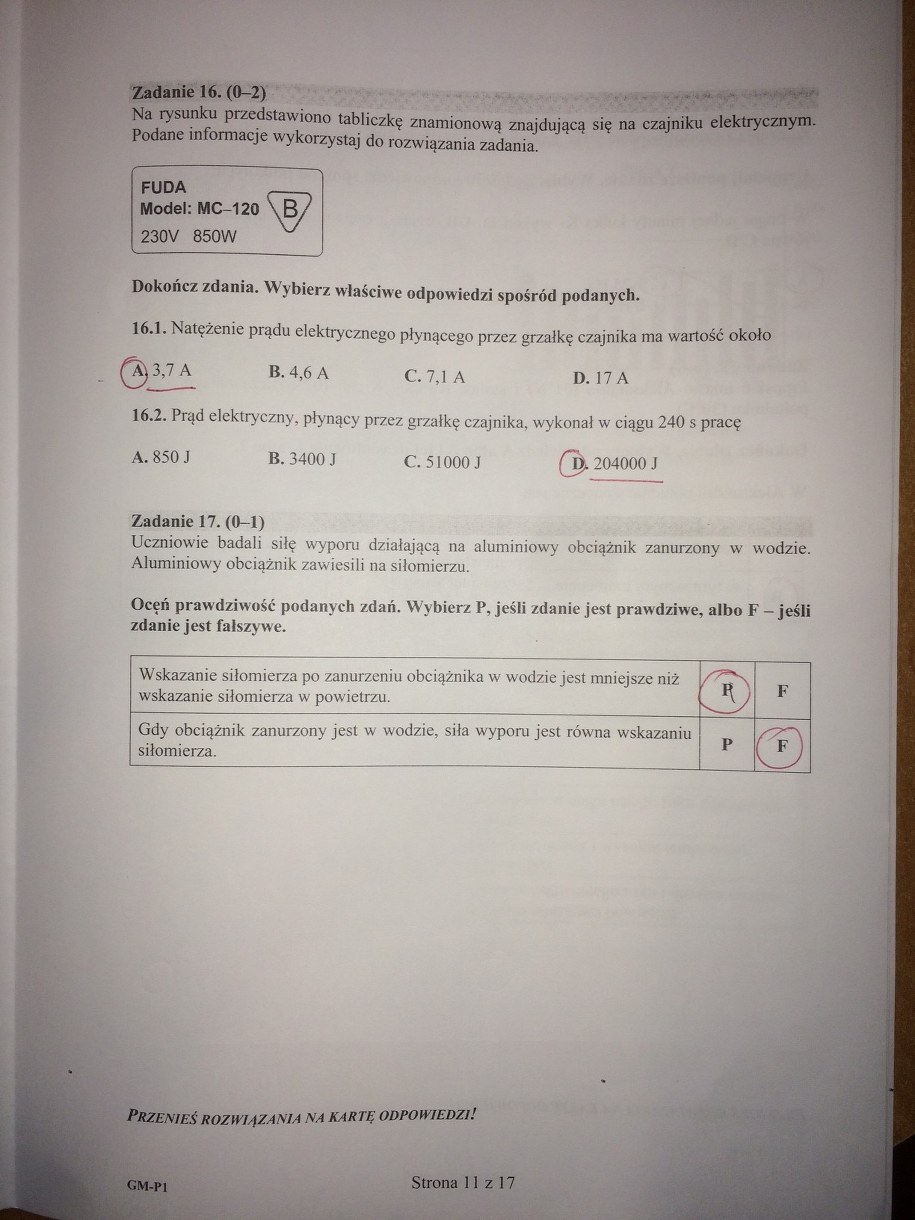 Egzamin gimnazjalny 2016. Propozycja odpowiedzi /RMF FM