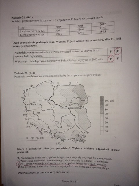 Egzamin gimnazjalny 2016. Propozycja odpowiedzi /RMF FM
