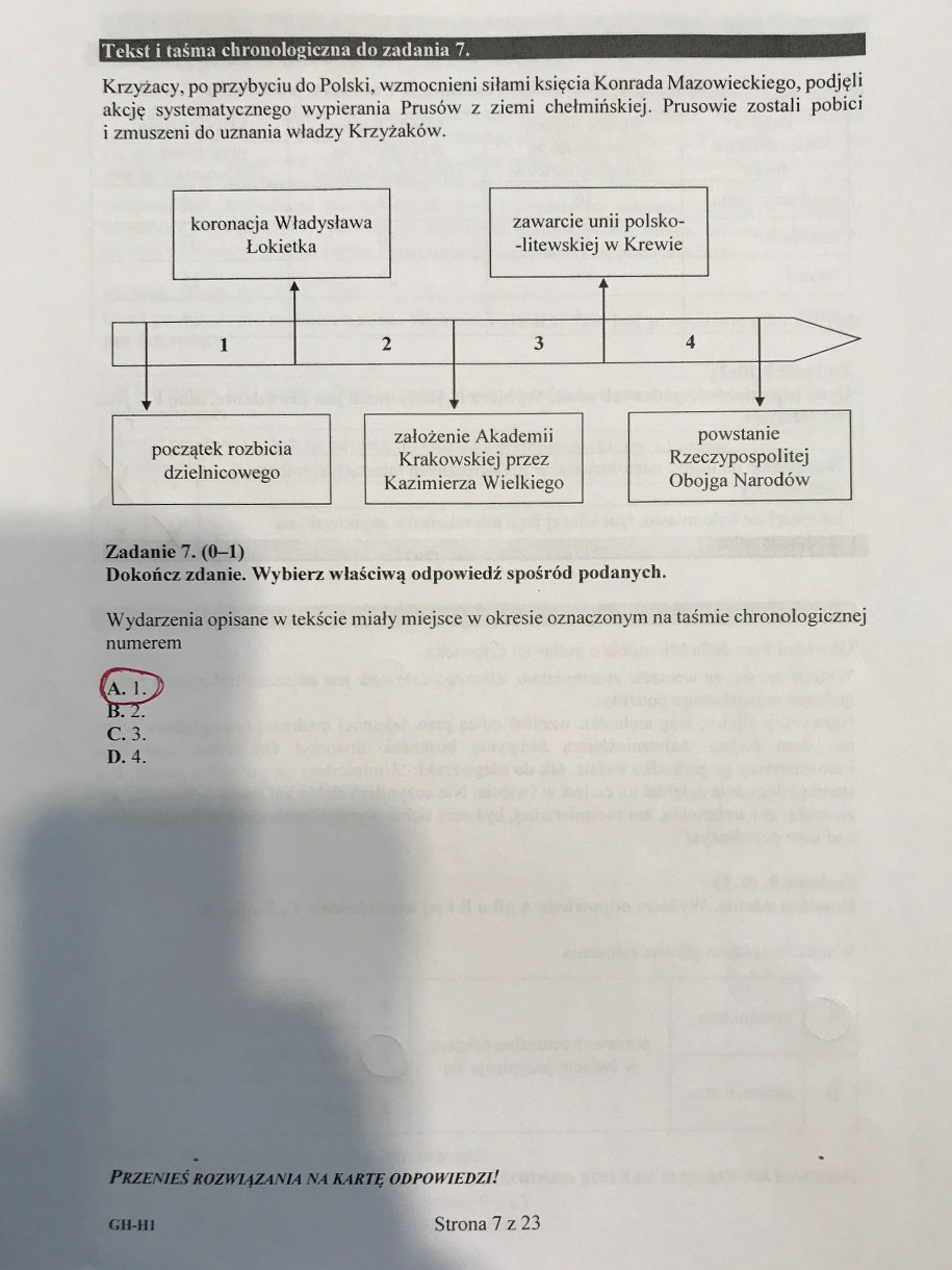 Egzamin gimnazjalny 2017 - przykładowe rozwiązania /RMF FM