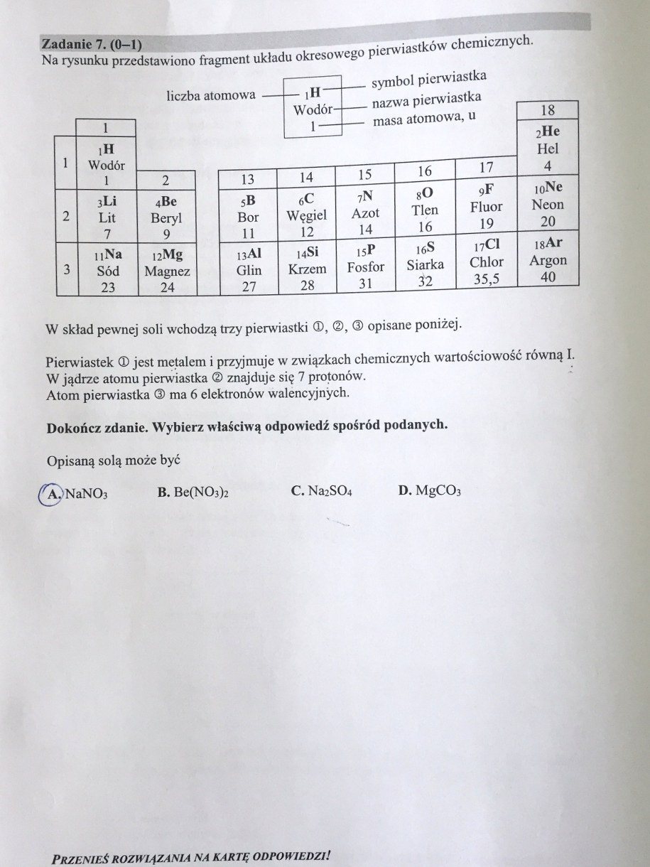 Egzamin gimnazjalny 2017. Przykładowe rozwiązania /RMF FM