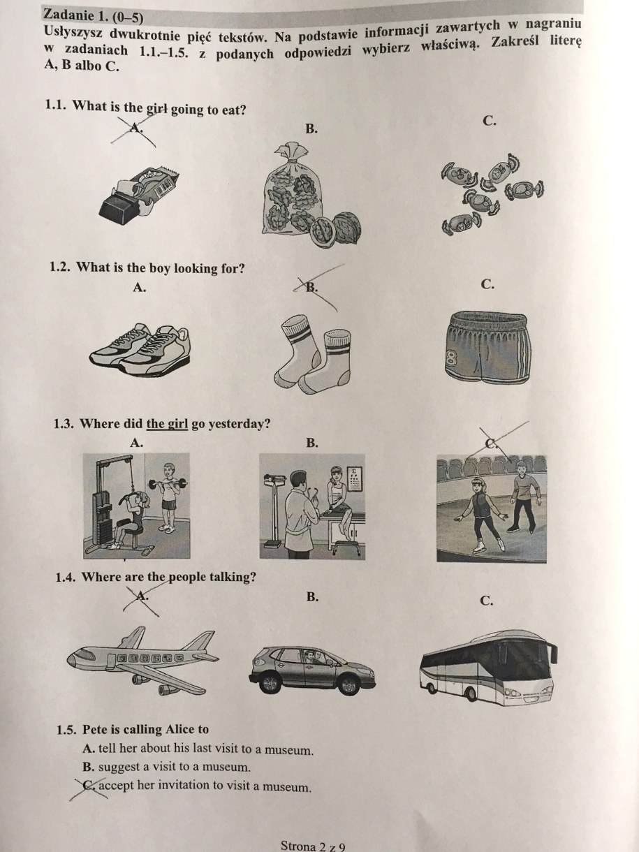 Egzamin gimnazjalny 2017. Przykładowe rozwiązania /RMF FM