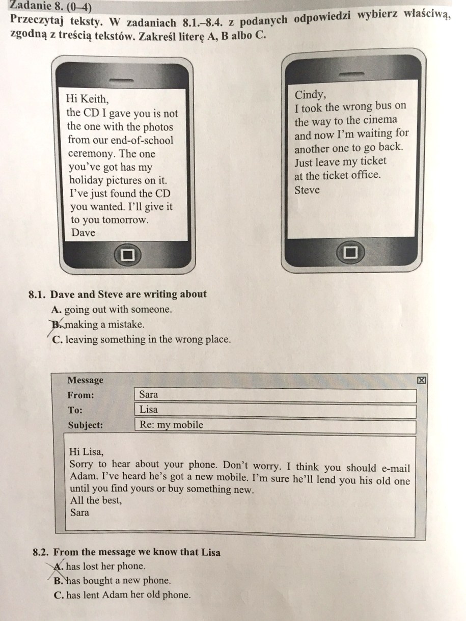 Egzamin gimnazjalny 2017. Przykładowe rozwiązania /RMF FM