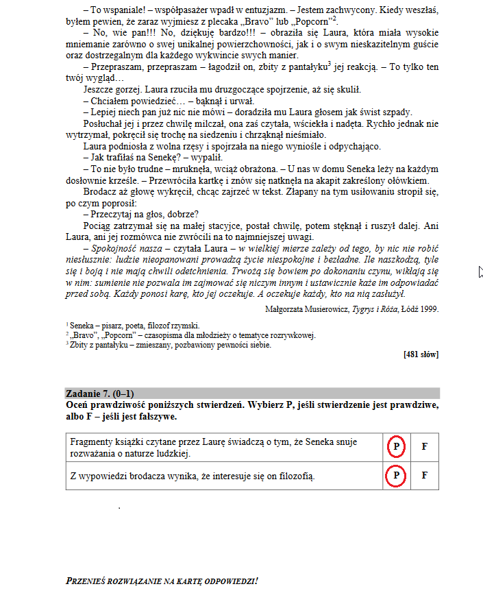Egzamin ósmoklasisty Język Polski Przykładowy Arkusz Egzaminacyjny Egzamin gimnazjalny 2018. Język polski arkusz CKE i odpowiedzi - Fakty
