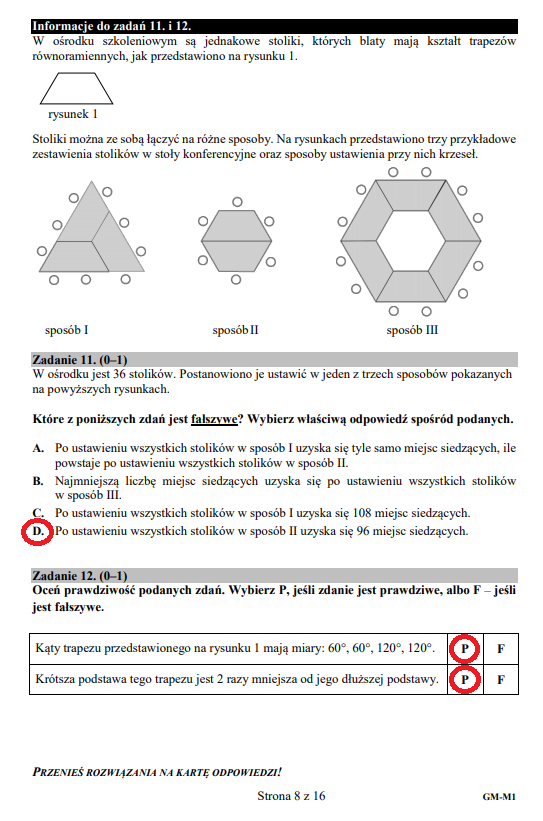 Egzamin gimnazjalny 2019. Matematyka arkusz CKE i odpowiedzi - Fakty w INTERIA.PL