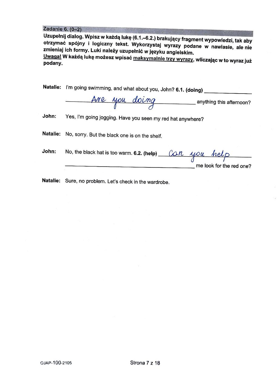 Egzamin ósmoklasisty 2021. Język angielski /CKE /RMF FM