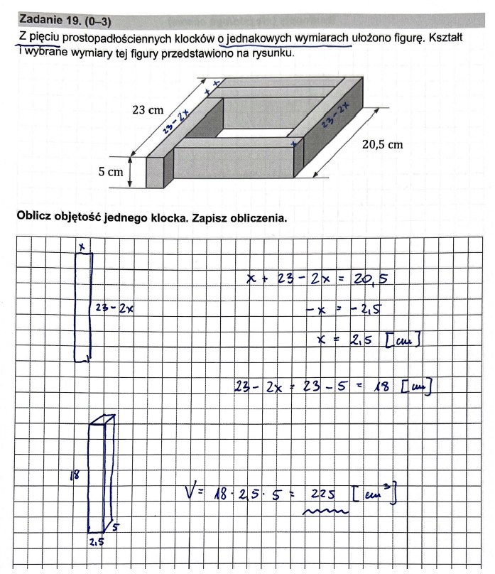 Egzamin ósmoklasisty 2023: Matematyka, arkusz CKE i odpowiedzi /INTERIA.PL