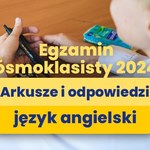 Egzamin ósmoklasisty 2024: Język angielski [ARKUSZE I ROZWIĄZANIA]