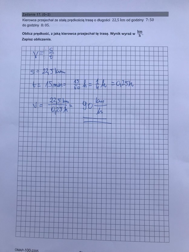 Egzamin ósmoklasisty. Rozwiązania z matematyki /RMF24