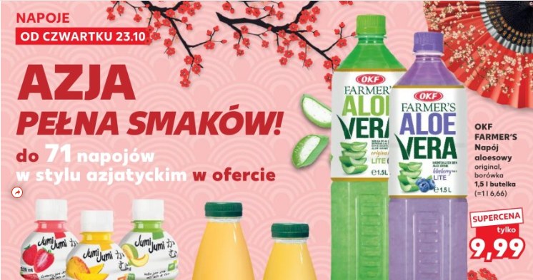 Egzotyczne napoje w supercenach w Kauflandzie /Kaufland /INTERIA.PL