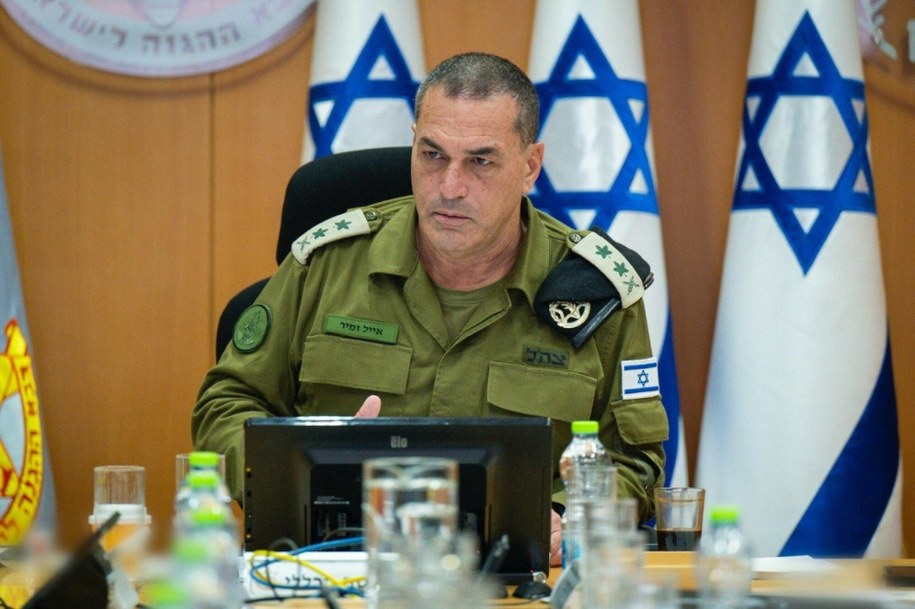 Ejal Zamir - Szef Sztabu Generalnego Sił Obronnych Izraela /IDF/Xinhua News/East News /East News