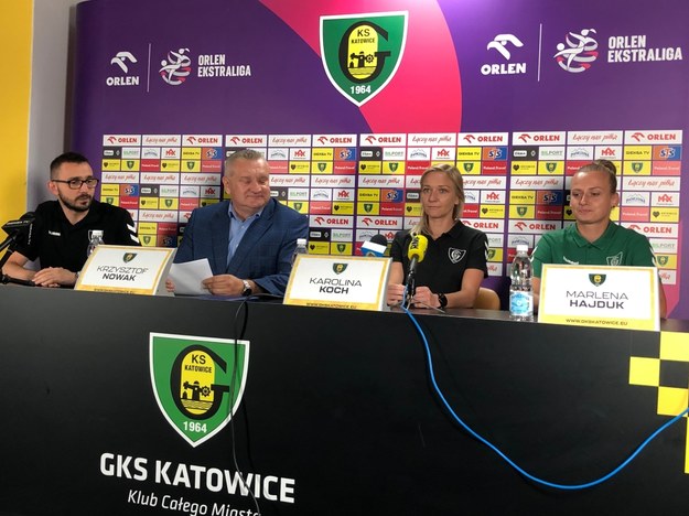 Ekipa GKS-u Katowice przed meczem z Anderlechtem /Wojciech Marczyk /RMF FM