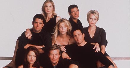 Ekipa "Melrose Place" po koniec lat 90. /Getty Images/Flash Press Media